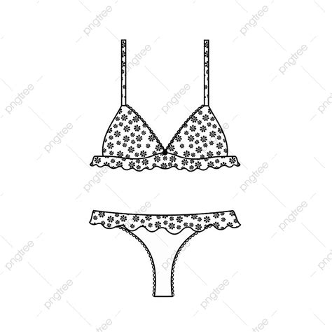 White Lingerie Vector Hd Png Images Lingerie Vector Icon Isolated On