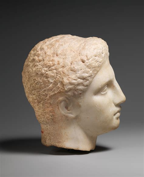 Marble Head Of A Youth Greek Classical The Metropolitan Museum Of Art