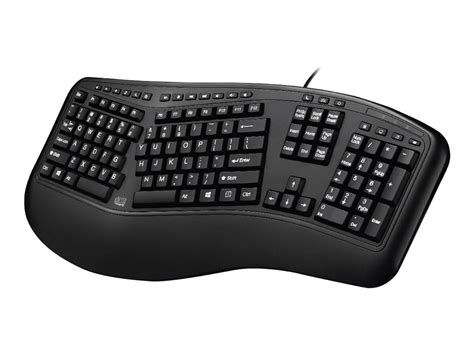 Adesso Ergonomic Keyboard With Hot Keys Akb 150ub