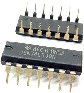 Ihc Sn Ls N Ic Logic Ic Decade Binary Counter Dip Pack Of