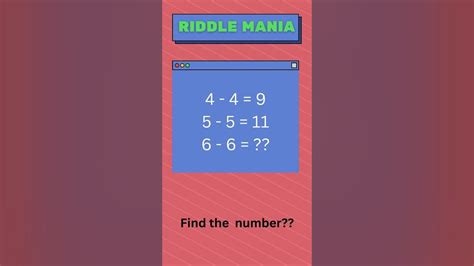 Only Genius Can Solve This Mathematics Puzzle Shorts Puzzle Youtube