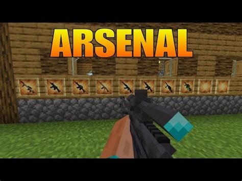 Indoarsenal Weapon Pack Addon For Minecraft Pe Youtube