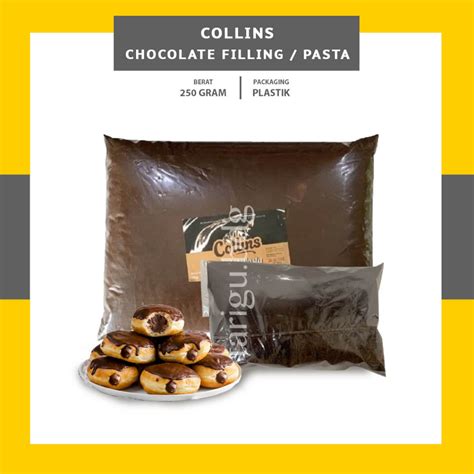 Jual Collins Choco Filling Gr Chocolate Filling Selai Saos