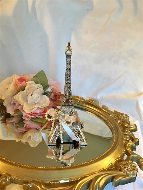 Eiffel Tower Centerpiece Parisian Theme Decor French Inspired Centerpiece Paris Theme Wedding