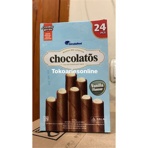 Jual Chocolatos Wafer Roll Isi Pcs Shopee Indonesia