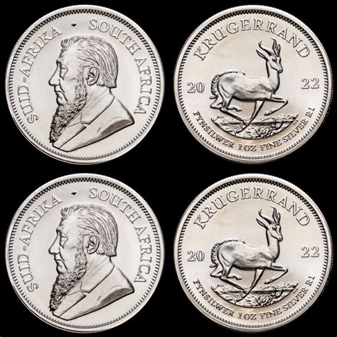 South Africa 1 Rand 2022 Krugerrand 2 X 1 Oz Catawiki