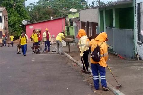 Semusb Realiza Mutirão De Limpeza Na Baixa União Rondônia Dinâmica