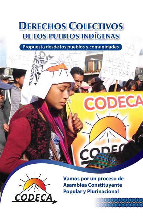 Derechos Colectivos De Los Pueblos Ind Genas Movimiento Codeca