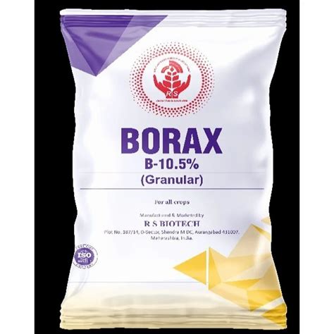 White Powder RS Borax Granular 20 Kg HDPE Bag At Rs 102 Kg In