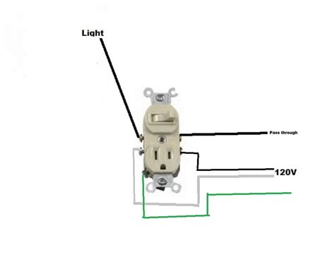 Wiring A Switch Outlet Combo Electrical Wiring Work