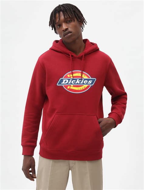 Buy Dickies Icon Logo Hoodie Biking Red Scandinavian Fashion Store