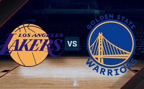 Los Angeles Lakers Vs Golden State Warriors Por El Juego De Los