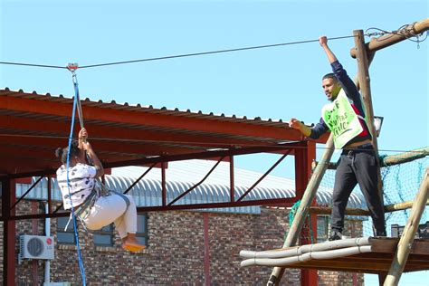 Zip Line At Jumpers Lane In Bloemfontein