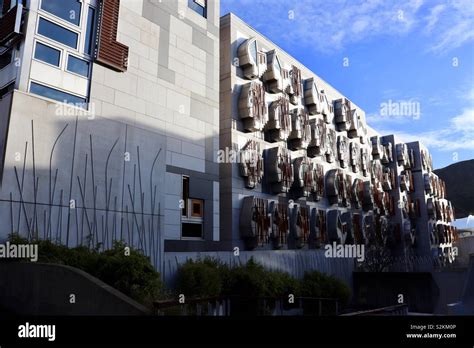 Scottish Parliament Building Stock Photo - Alamy