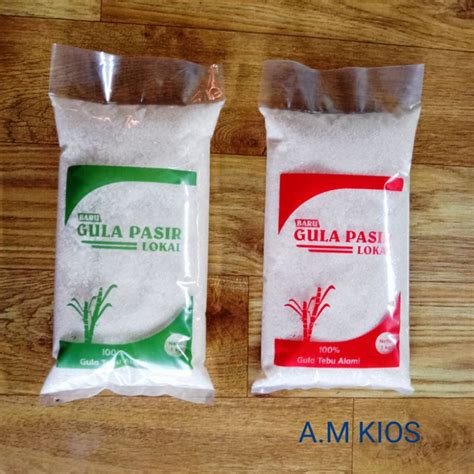 Jual Plastik Gula Pasir Sablon Kemasan 1 Kg 1000gr Indonesia Shopee