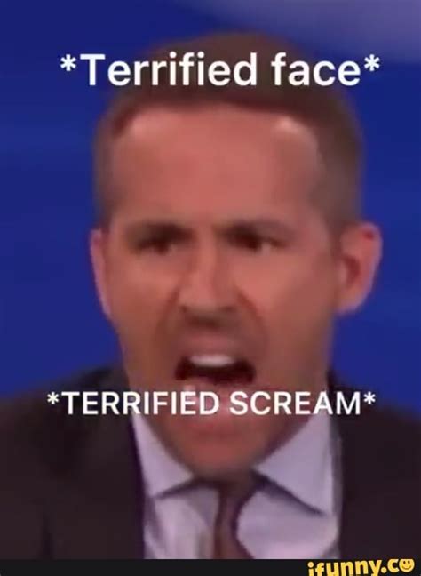 Terrified Face Meme