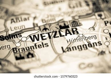 Wetzlar Germany On Map Stock Photo Shutterstock