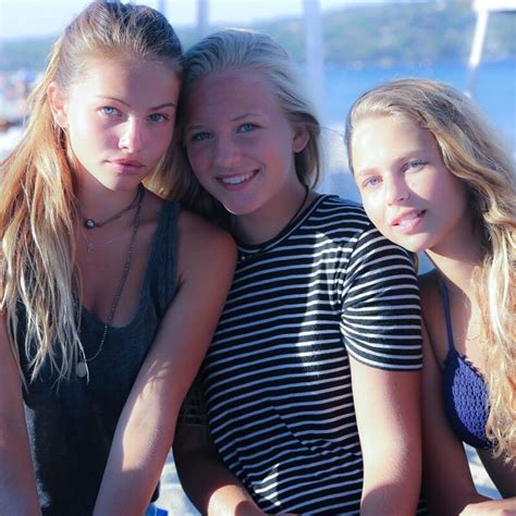 Bild Markiert Mit Skinny Blonde Thylane Blondeau 3 Girls Celebrity