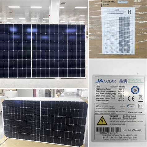 Ja Solar Panel Deep Blue 4 0 435w 430w 425w 420w 415w N Type Bifacial