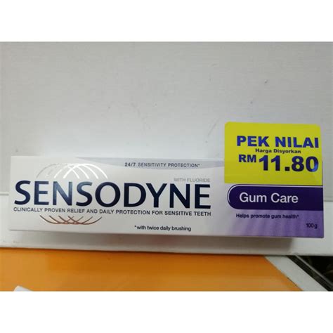 Sensodyne Gum Care Toothpaste 100g Expiry Date Sept 2022 Shopee