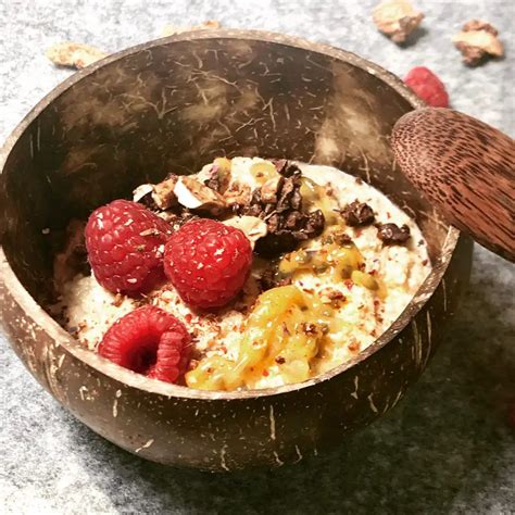 Quinoa Porridge Mit Fr Chten Vegane Campingkueche De