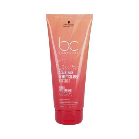 SCHWARZKOPF PROFESSIONAL BC SUN PROTECT 3in1 Hair And Body Shampoo 200ml