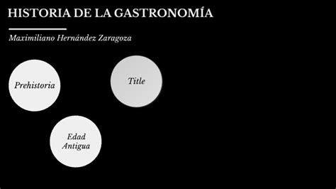 Historia De La Gastronomia By Daniela Echeverría On Prezi