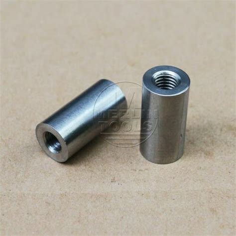 Select Size M4 M16 Round Threaded Rod Coupling Nuts 304 Stainless