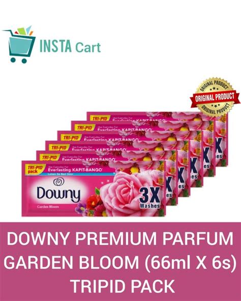 DOWNY GARDEN BLOOM TRIPID PACK 66ml X 6s FABRIC CONDITIONER SACHET