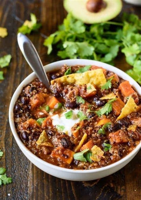 Slow Cooker Turkey Chili With Sweet Potatoes Wellplated