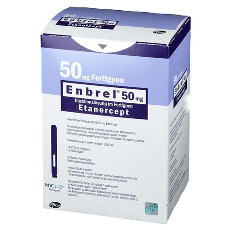 Enbrel® 50 Mg Fertigpen 12 St Mit Dem E Rezept Kaufen Shop Apotheke