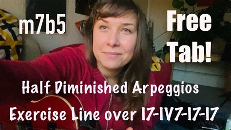 Improvisation Exercise Half Diminished Arpeggios Jazz Blues Free