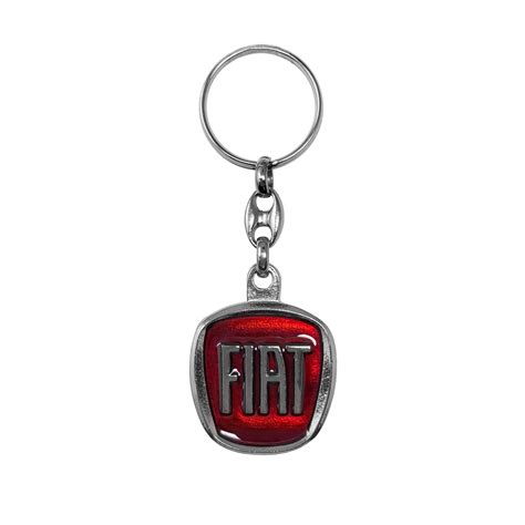 Fiat Portachiavi Logo Metal Motorstile