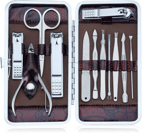 Manicure Set Professional Nail Clippers Kit Pedicure Care Tools