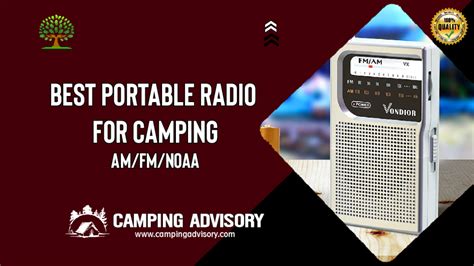 Best Camping Radio Best Portable Radio For Camping Am Fm Noaa Hand