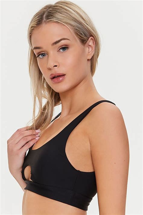 Cutout Bralette Bikini Top