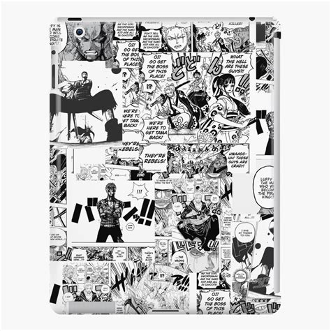 "Zoro manga collage!" iPad Case & Skin for Sale by LivinHailey | Redbubble