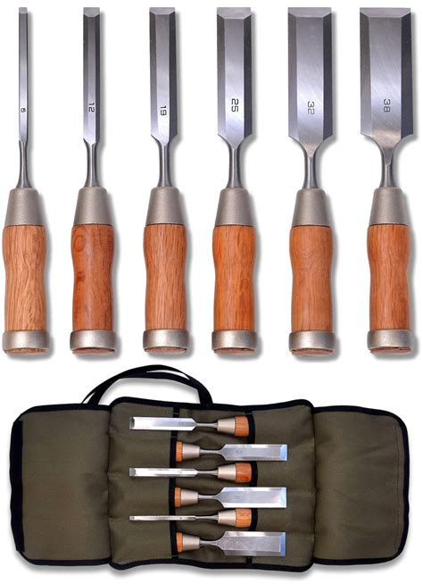 Buy Kakuri Japanese Wood Chisel Set Pcs Japanese Western Mixed