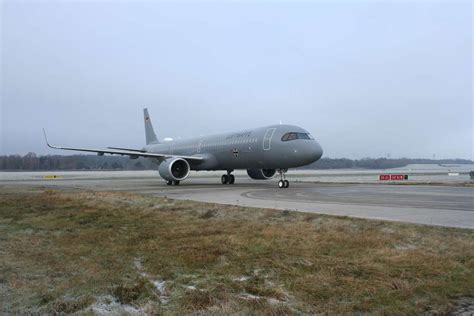 Lufthansa Technik Entrega El Primer Airbus A321LR A La Luftwaffe