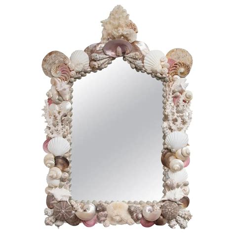 shell mirror shell mirror oyster shell mirror seashell mirror