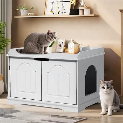 Hidden Litter Boxes For Indoor Cats Cat Box Enclosure