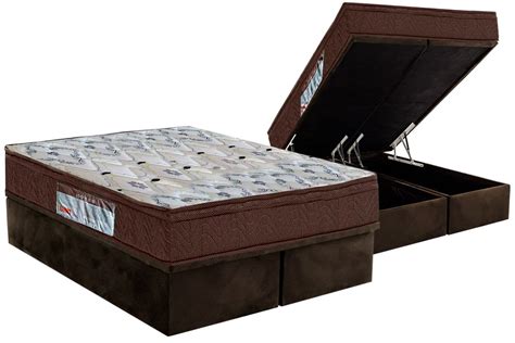 Conjunto Colch O Ortobom D Fort Tech Iso Cm Cama Box At