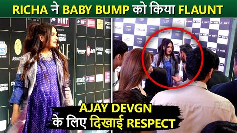 Pregnant Richa Chadha Flaunts Baby Bump On Red Carpet Shows Kind