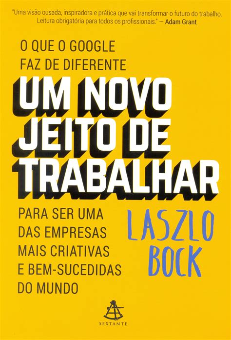 Um Novo Jeito De Trabalhar Pdf Laszlo Bock