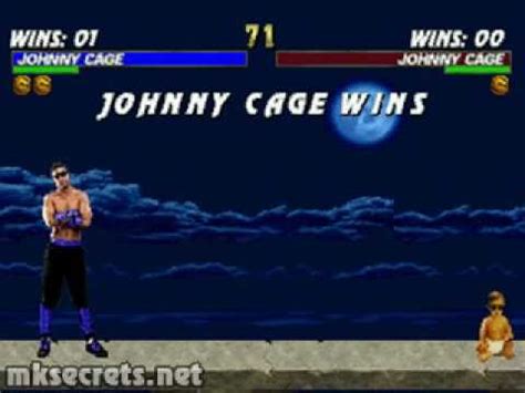 Mortal Kombat Trilogy Babality Johnny Cage Youtube