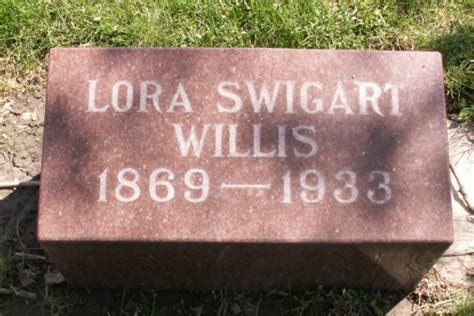 Lora Swigart Willis Homenaje De Find A Grave