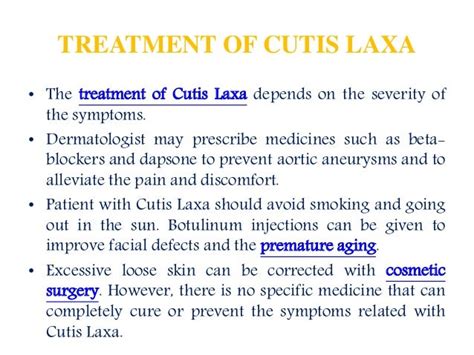 Cutis Laxa : Causes, symptoms, diagnosis, treatment and prevention