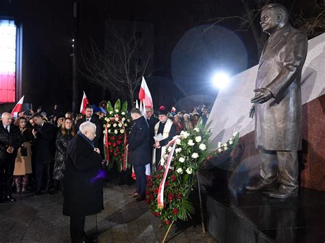 Ods Oni Cie Pomnika Lecha Kaczy Skiego Prezes Pis Wspomnia O Zamachu