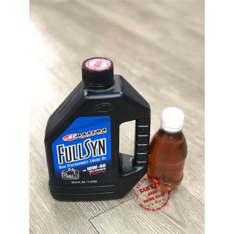 Dầu nhớt động cơ Maxima Racing Oil FullSyn 10W 40 Shopee Việt Nam