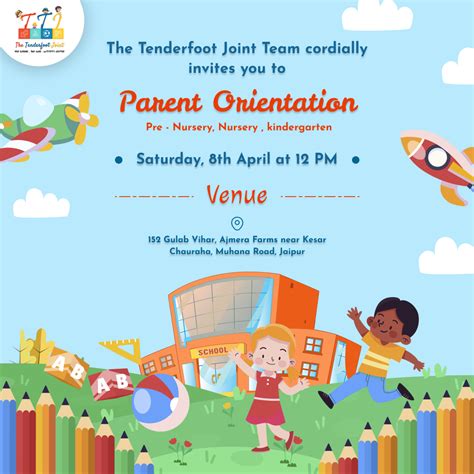 Parent Orientation Parent Orientation School Invitation Card